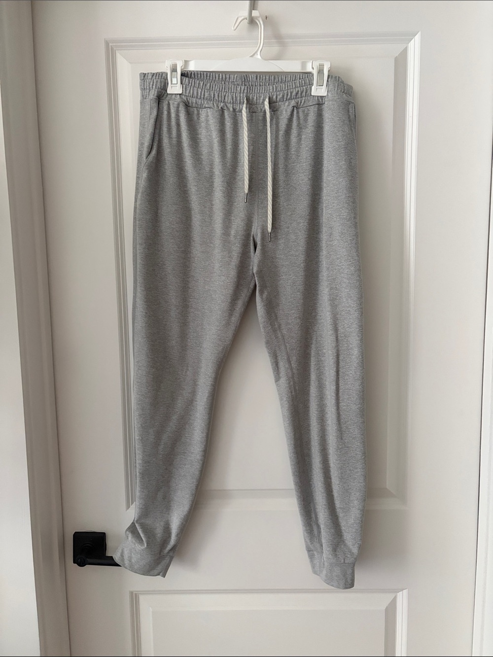 Vuori Light Gray Joggers with Drawstring